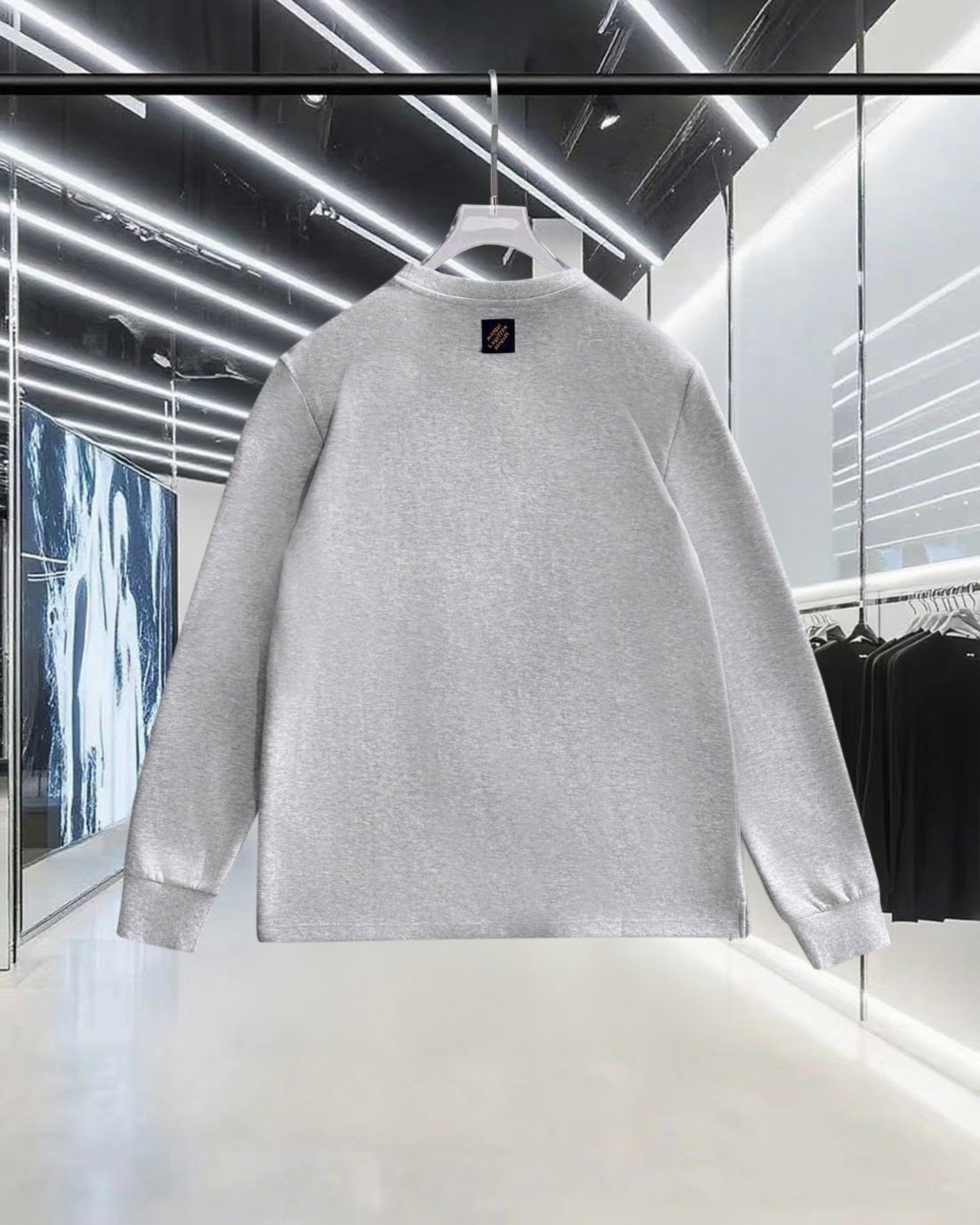 ルイ・ヴィトン「Louis Vuitton」2025秋冬 エンブロイダード ロゴ スウェットシャツ