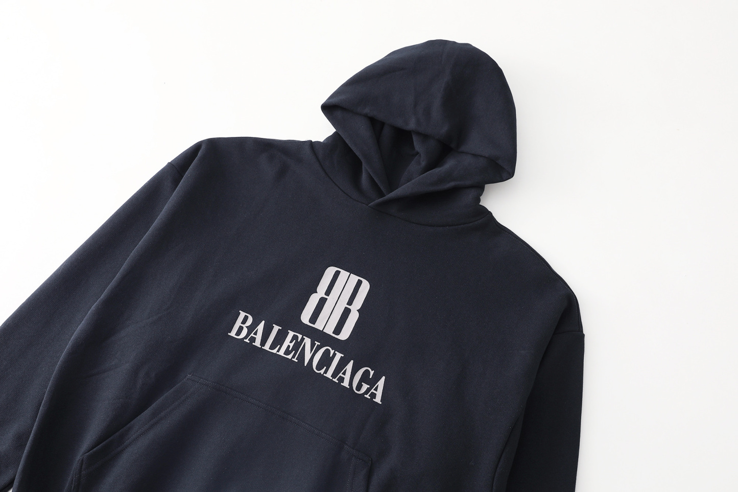 バレンシアガ「Balenciaga」ダブルB プリント パーカ