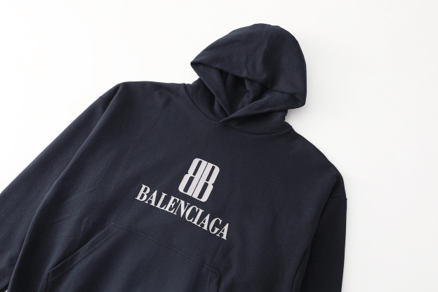 バレンシアガ「Balenciaga」ダブルB プリント パーカ