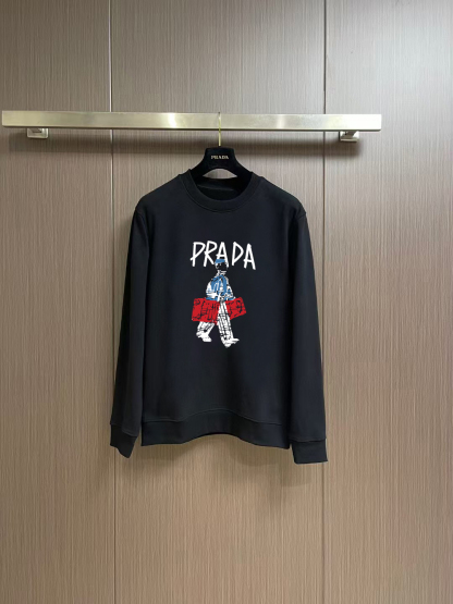 プラダ「Prada」ロゴ プリント カーディガン