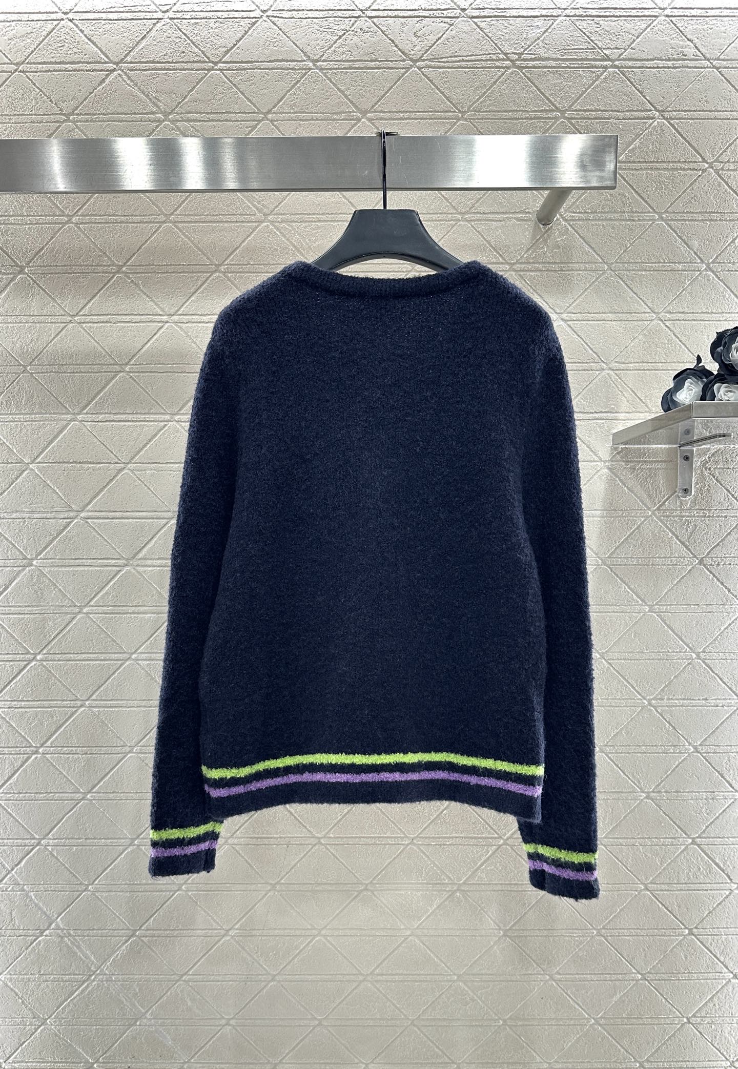 シャネル「Chanel」Coco Neige ボタニカル ニット カーディガン