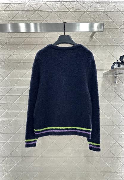 シャネル「Chanel」Coco Neige ボタニカル ニット カーディガン