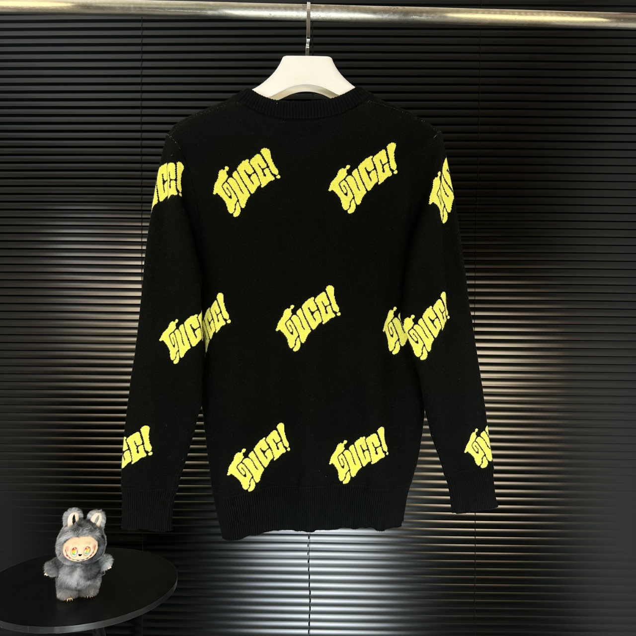 グッチ「Gucci」シグネチャー ジャカード クルーネック セーター