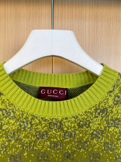 グッチ「Gucci」デグラデ ジャカード ニット セーター