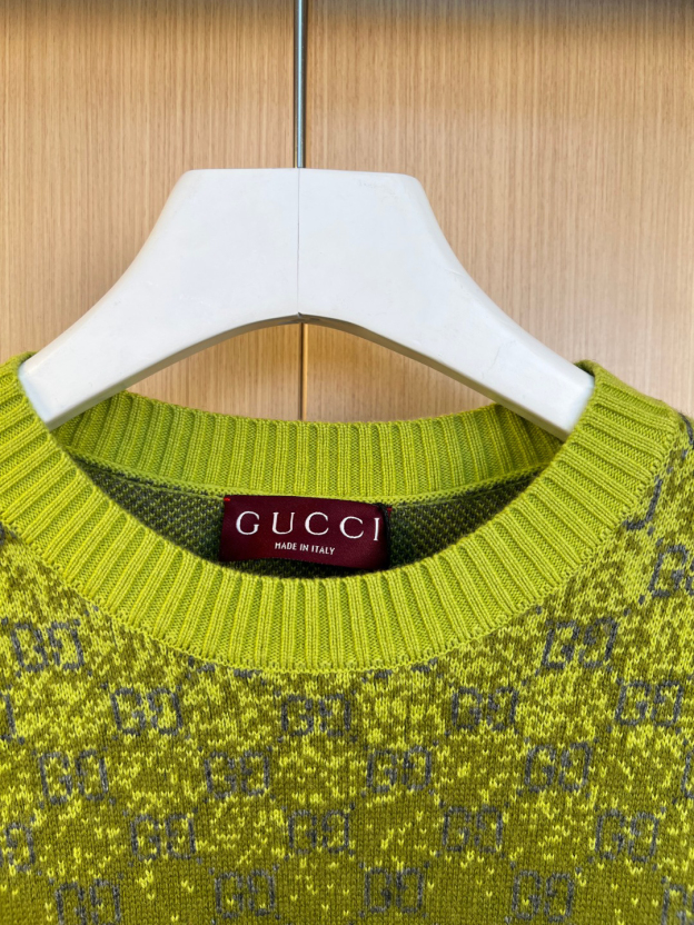 グッチ「Gucci」デグラデ ジャカード ニット セーター