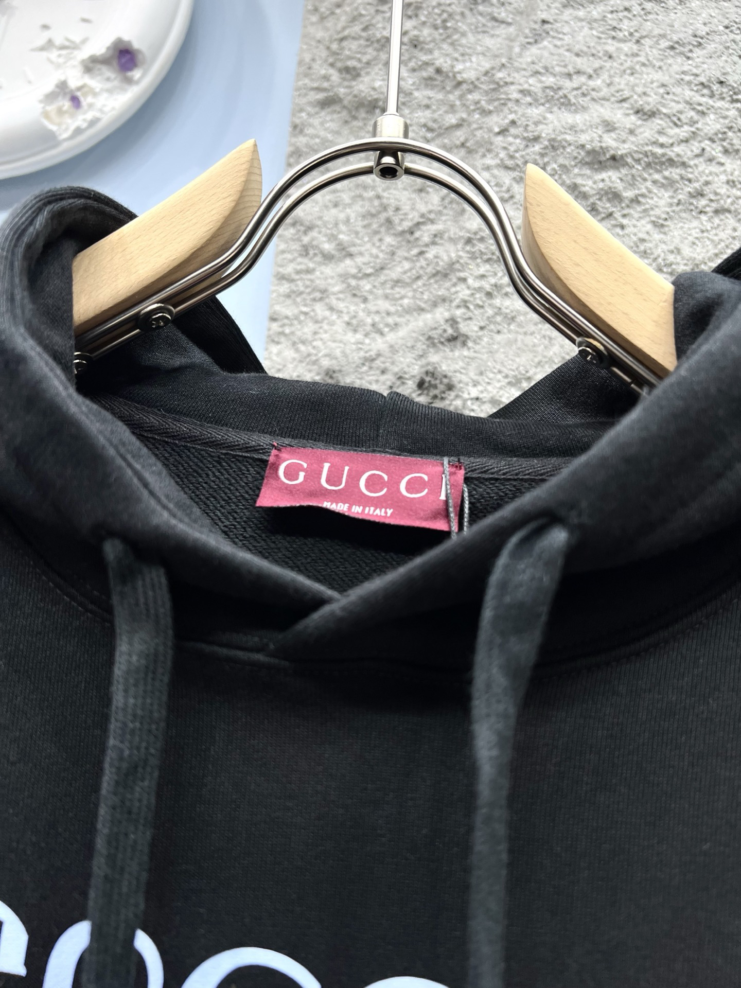 グッチ「Gucci」ロゴプリント パーカー