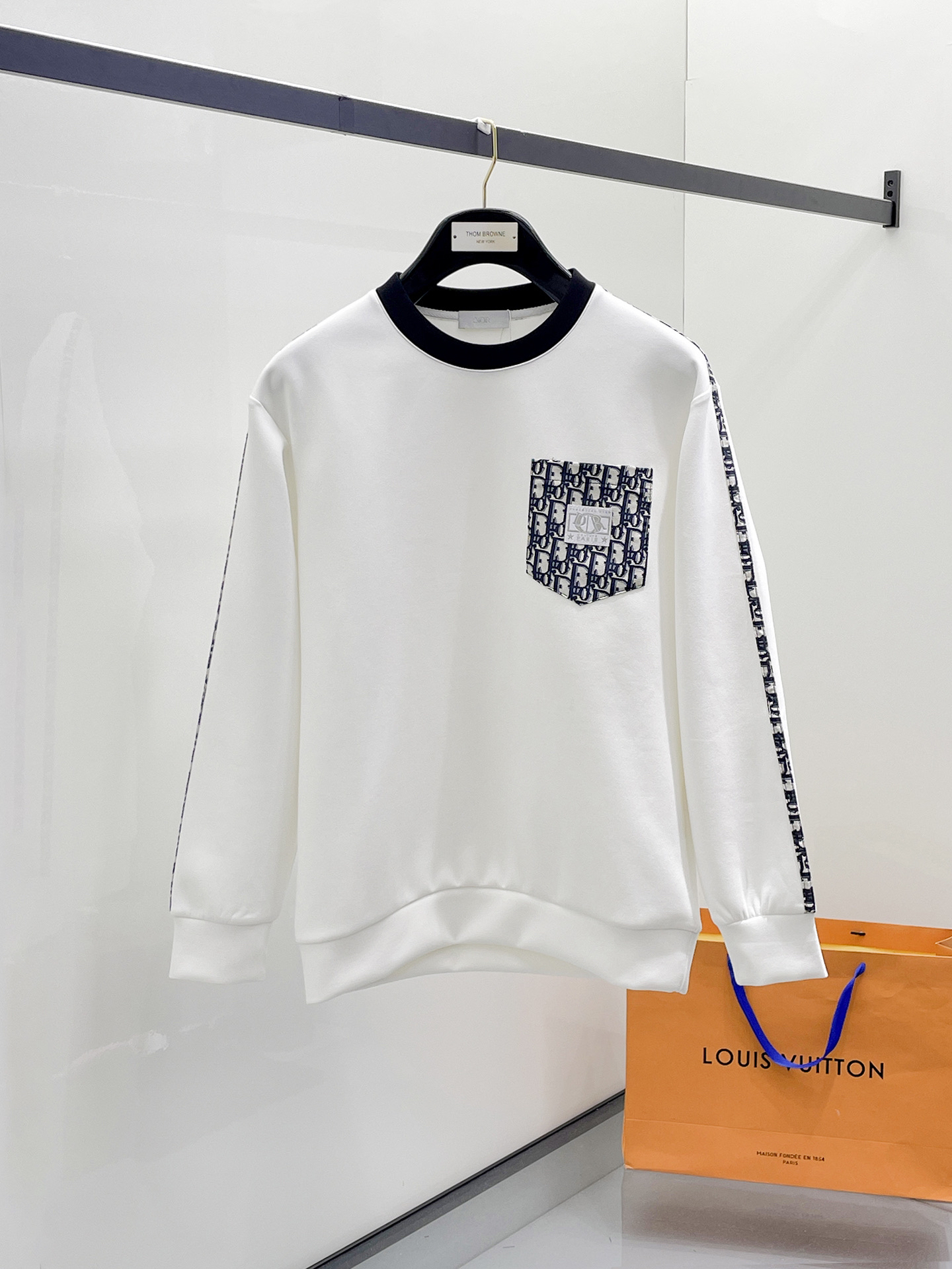 ディオール「Dior」レターロゴ スペースカットソール オーバーサイズ プルーフーディ