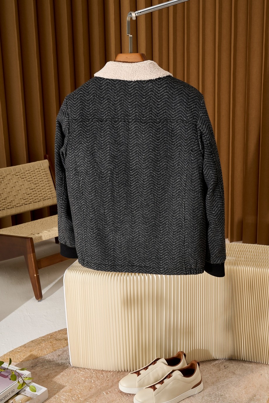 ディオール「Dior」アルパカ裏起毛 テーラードジャケット