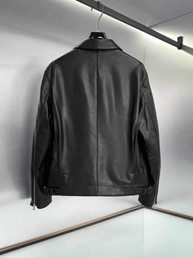 エルメス「Hermès」アイコニック レザー ライダー ジャケット 