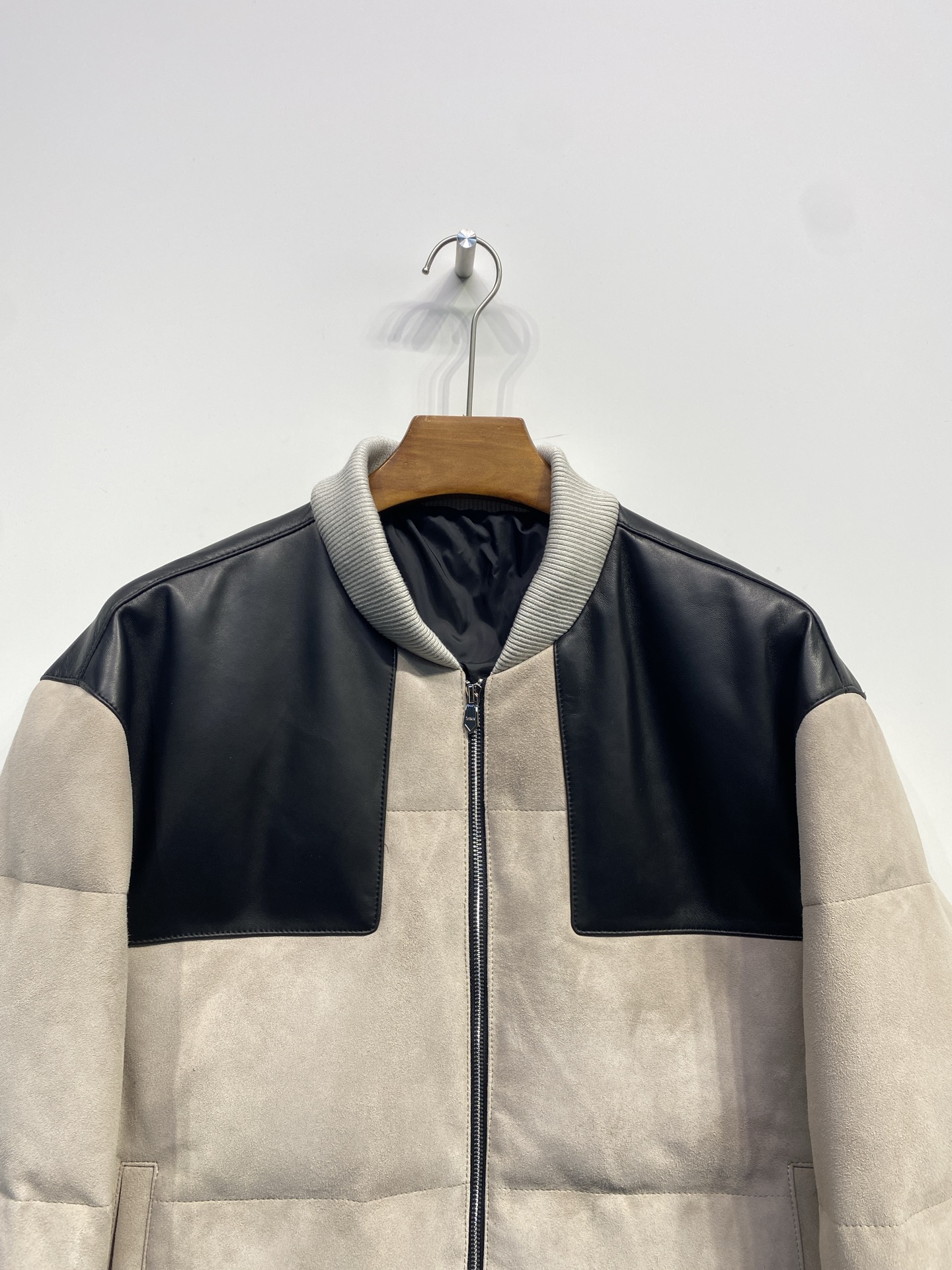 エルメス「Hermès」オートン/ウィンター ダウン レザー ジャケット