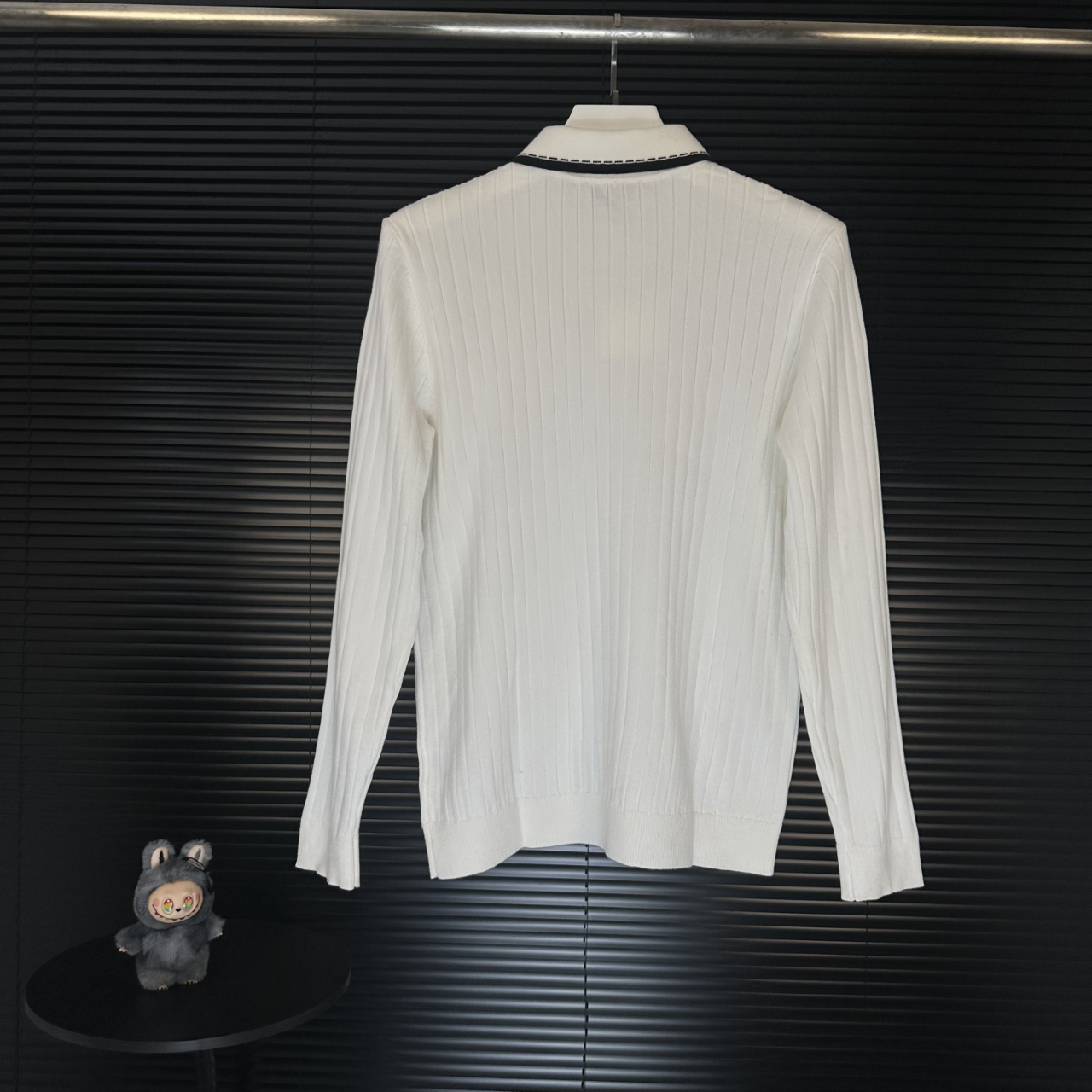 エルメス「Hermès」2025 オートン/ウィンター コントラストカラー ポロシャツ