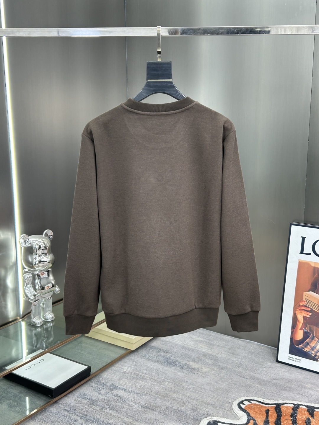 エルメス「Hermès」ウールブレンド クルーネック スウェットシャツ