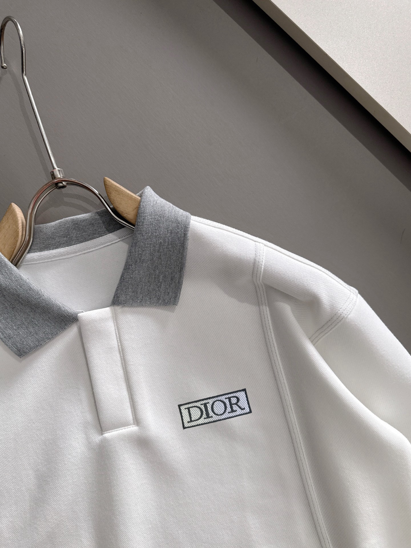 ディオール「Dior」タグ スウェットシャツ ジップカラー