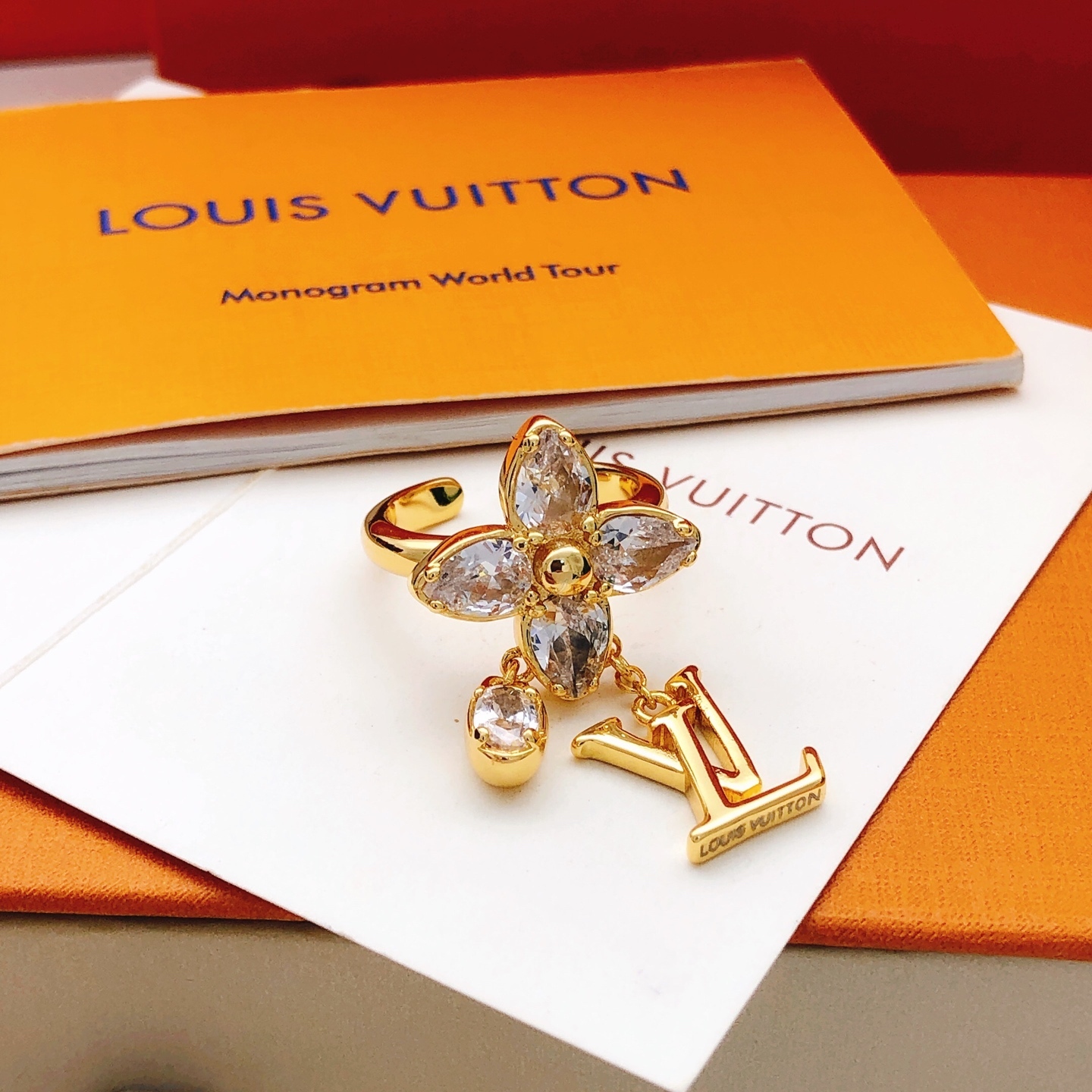 ルイ・ヴィトン「Louis Vuitton」ハイジュエリー リング