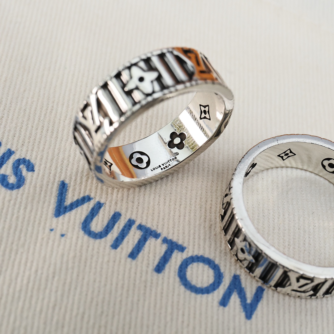 ルイ・ヴィトン「Louis Vuitton」Mosaic Chain リング