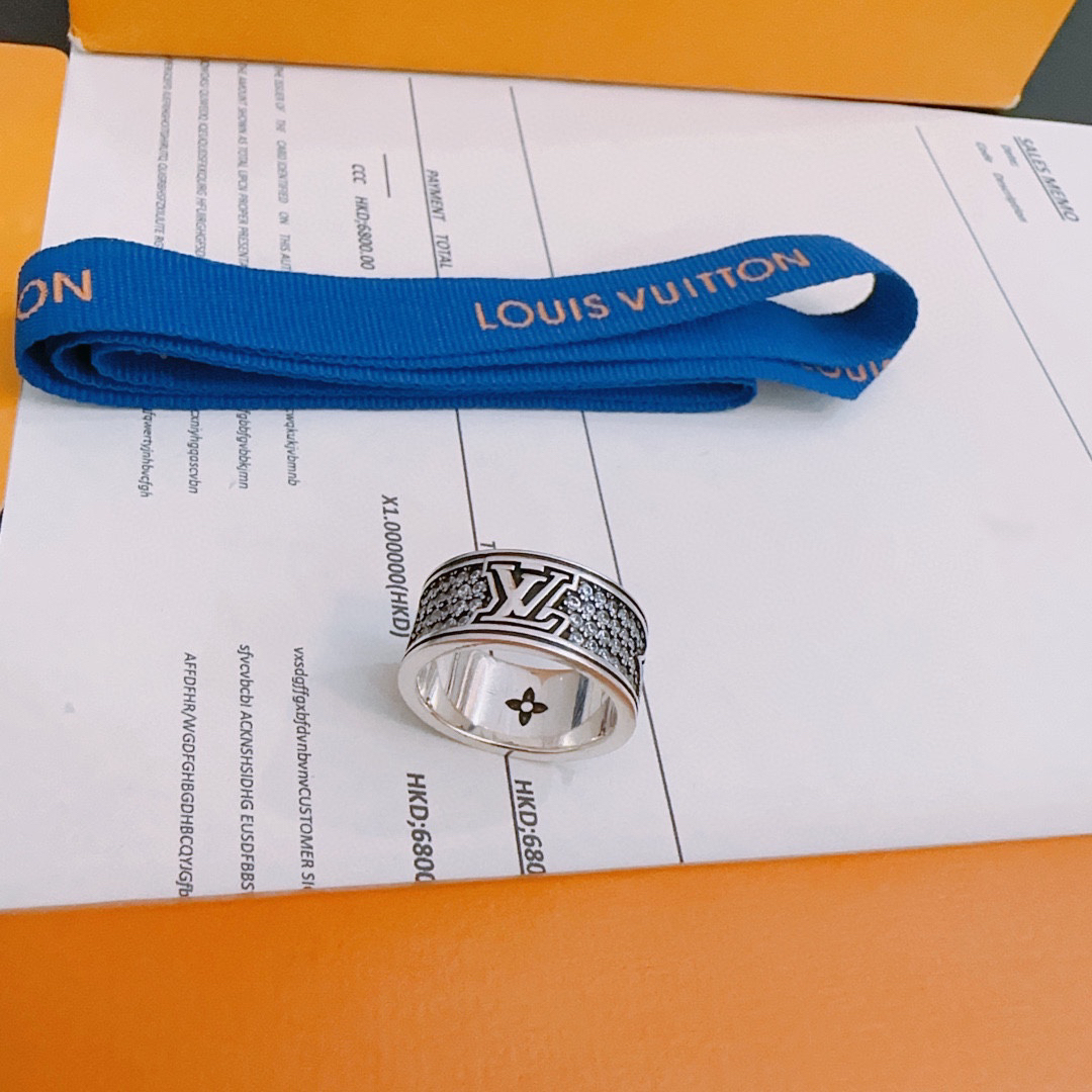 ルイ・ヴィトン「Louis Vuitton」Mosaic Chain リング