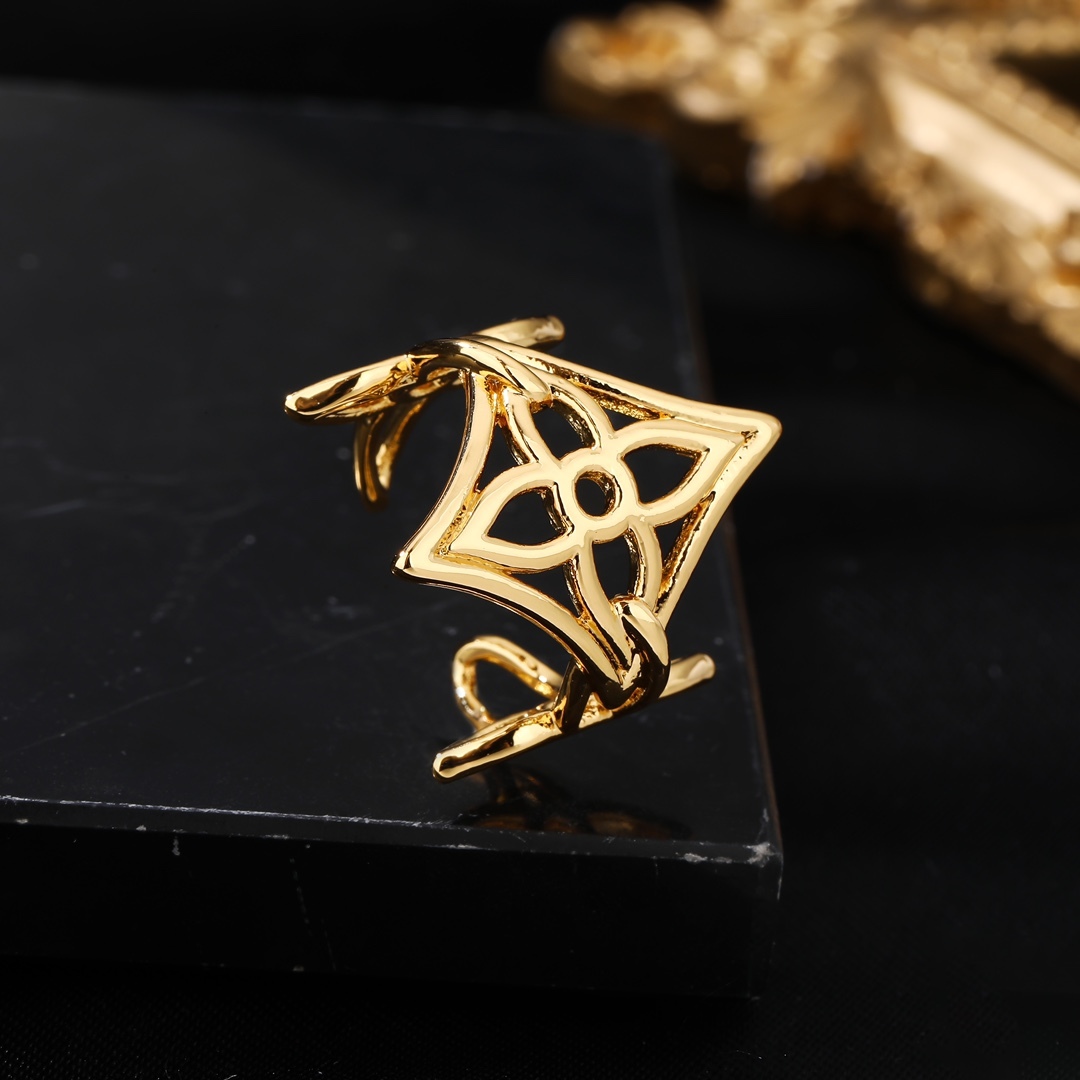 ルイ・ヴィトン「Louis Vuitton」Epi オープン リング