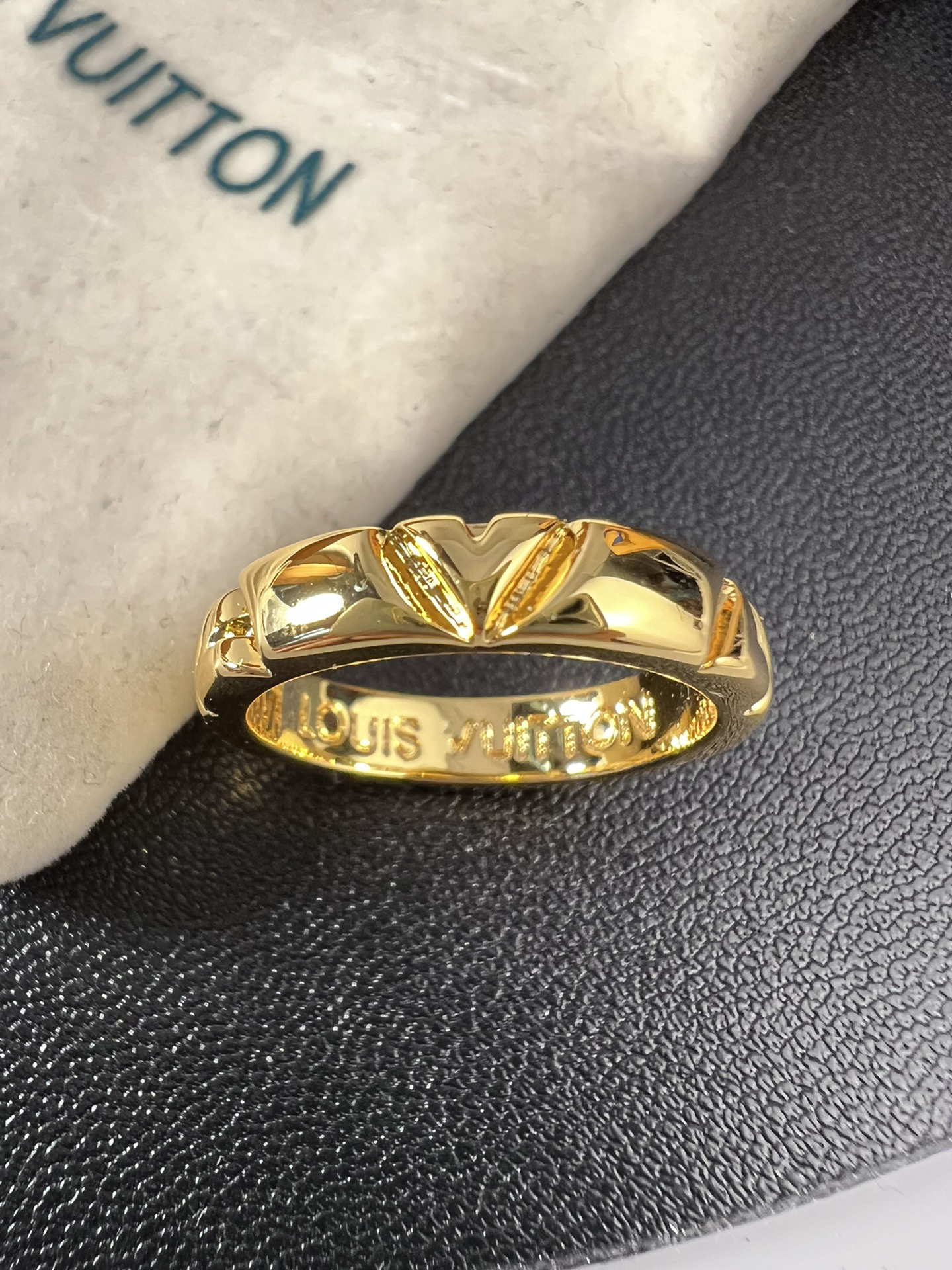 ルイ・ヴィトン「Louis Vuitton」Mosaic Thin リング