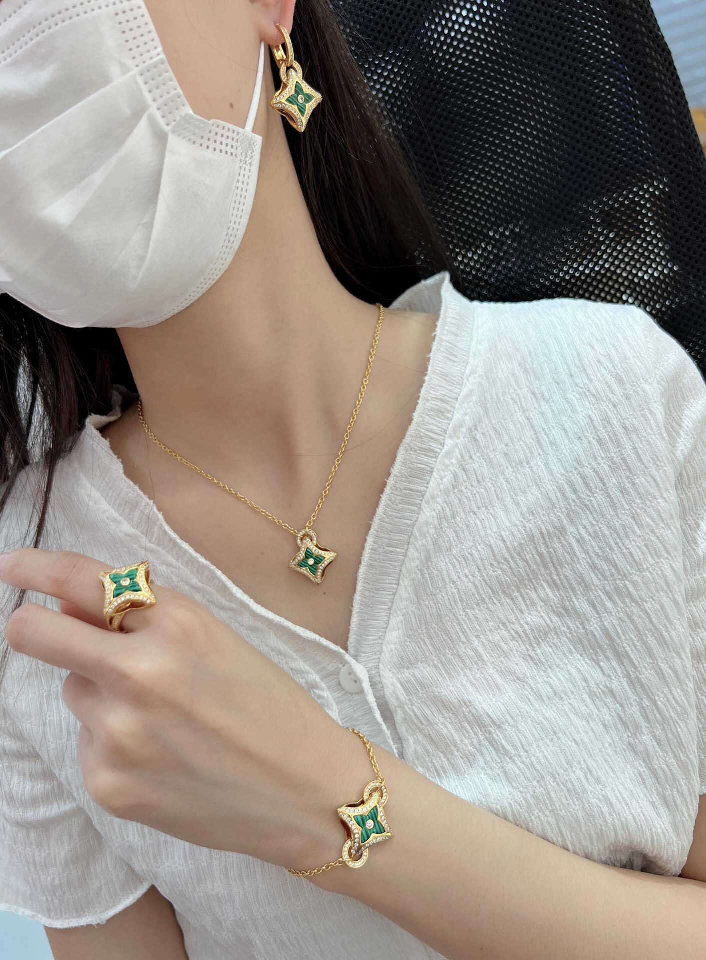 ルイ・ヴィトン「Louis Vuitton」Ever Blossomリング