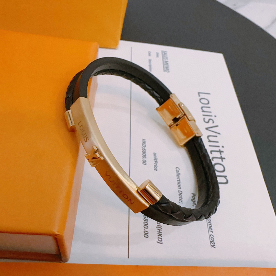 ルイ・ヴィトン「Louis Vuitton」 Silver Lockitブレスレット