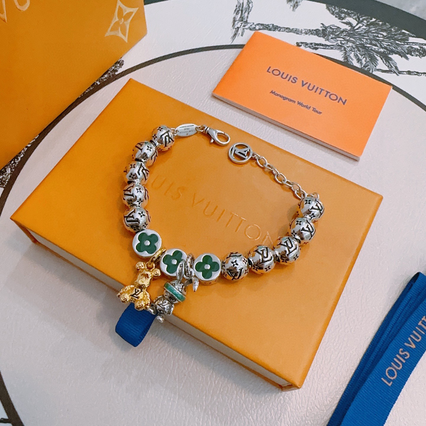ルイ・ヴィトン「Louis Vuitton」Le Damier ブレスレット