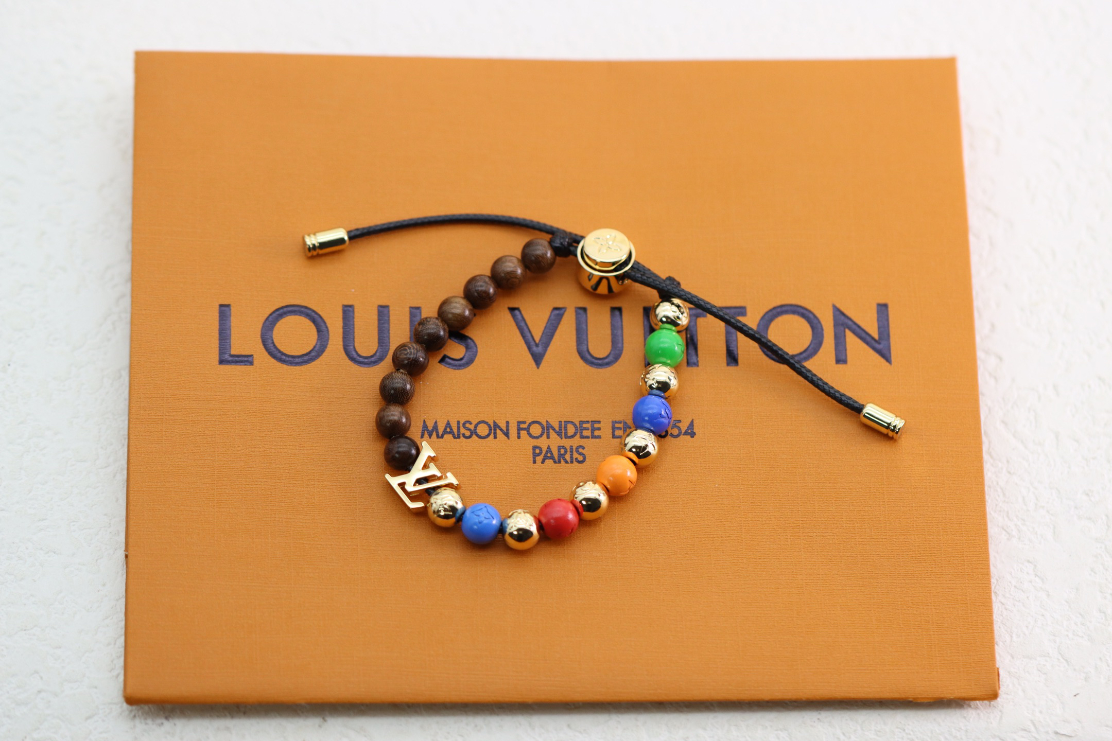 ルイ・ヴィトン「Louis Vuitton」Beads Multicolor ブレスレット