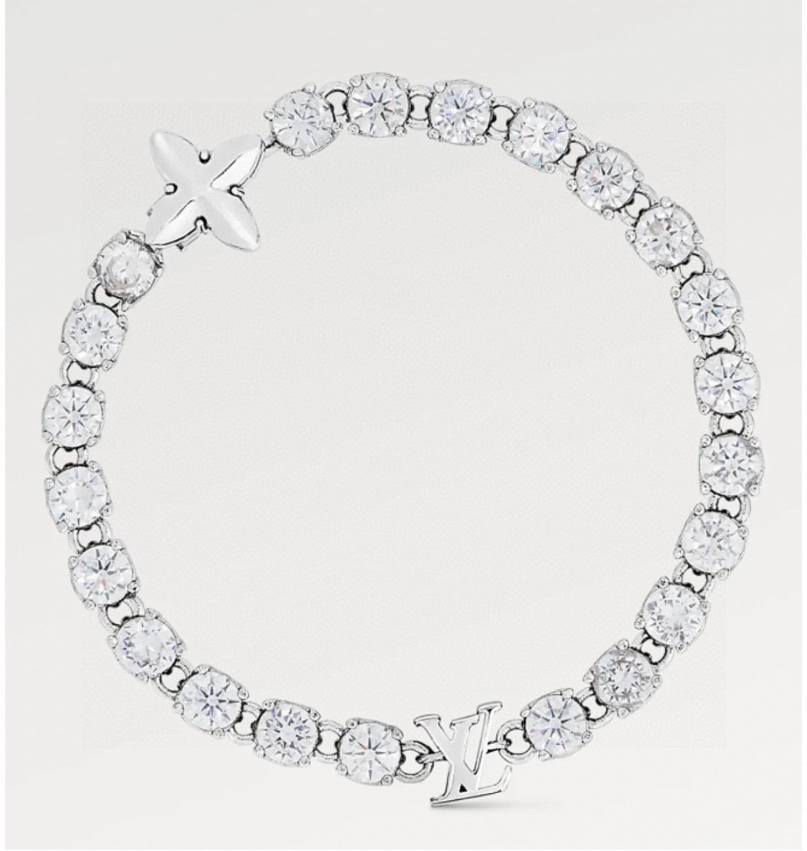 ルイ・ヴィトン「Louis Vuitton」Idylle Blossom フルダイヤ ブレスレット