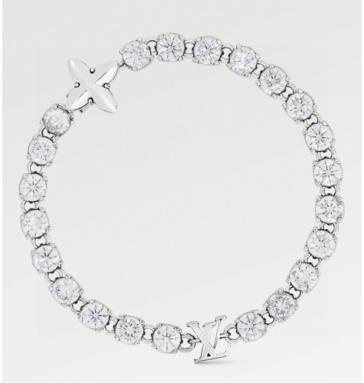 ルイ・ヴィトン「Louis Vuitton」Idylle Blossom フルダイヤ ブレスレット