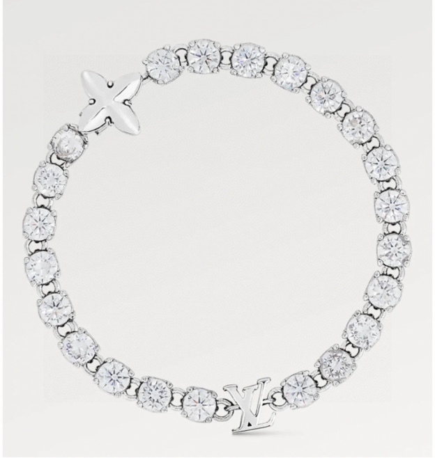 ルイ・ヴィトン「Louis Vuitton」Idylle Blossom フルダイヤ ブレスレット