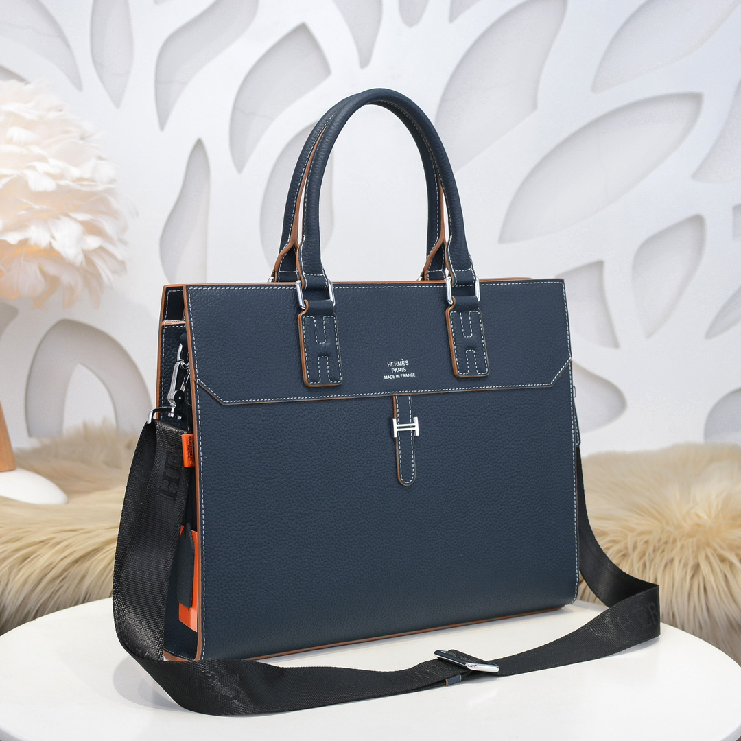 エルメス メンズ Tプレート ビジネスバッグ「T Buckle Bag」