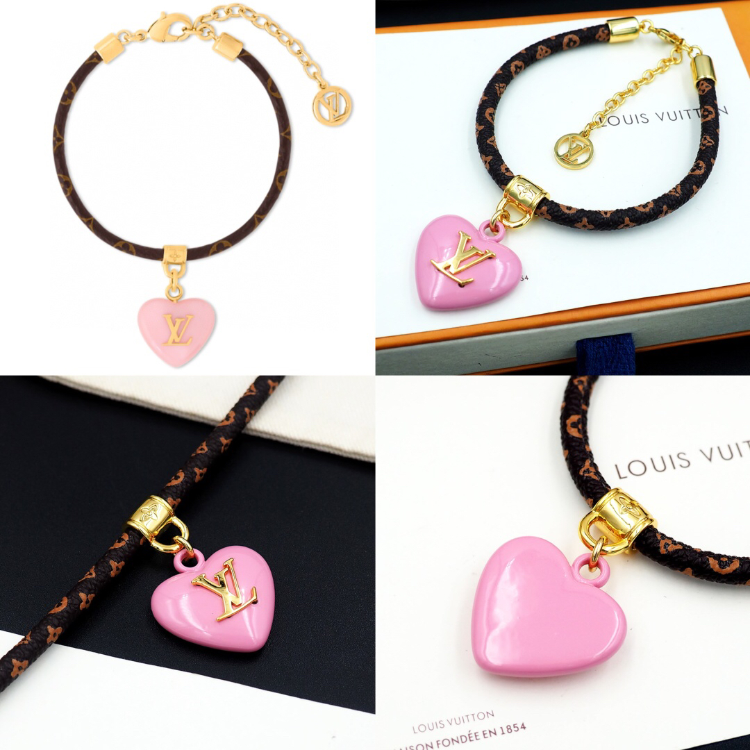 ルイ・ヴィトン「Louis Vuitton」Iconic Heart ブレスレット