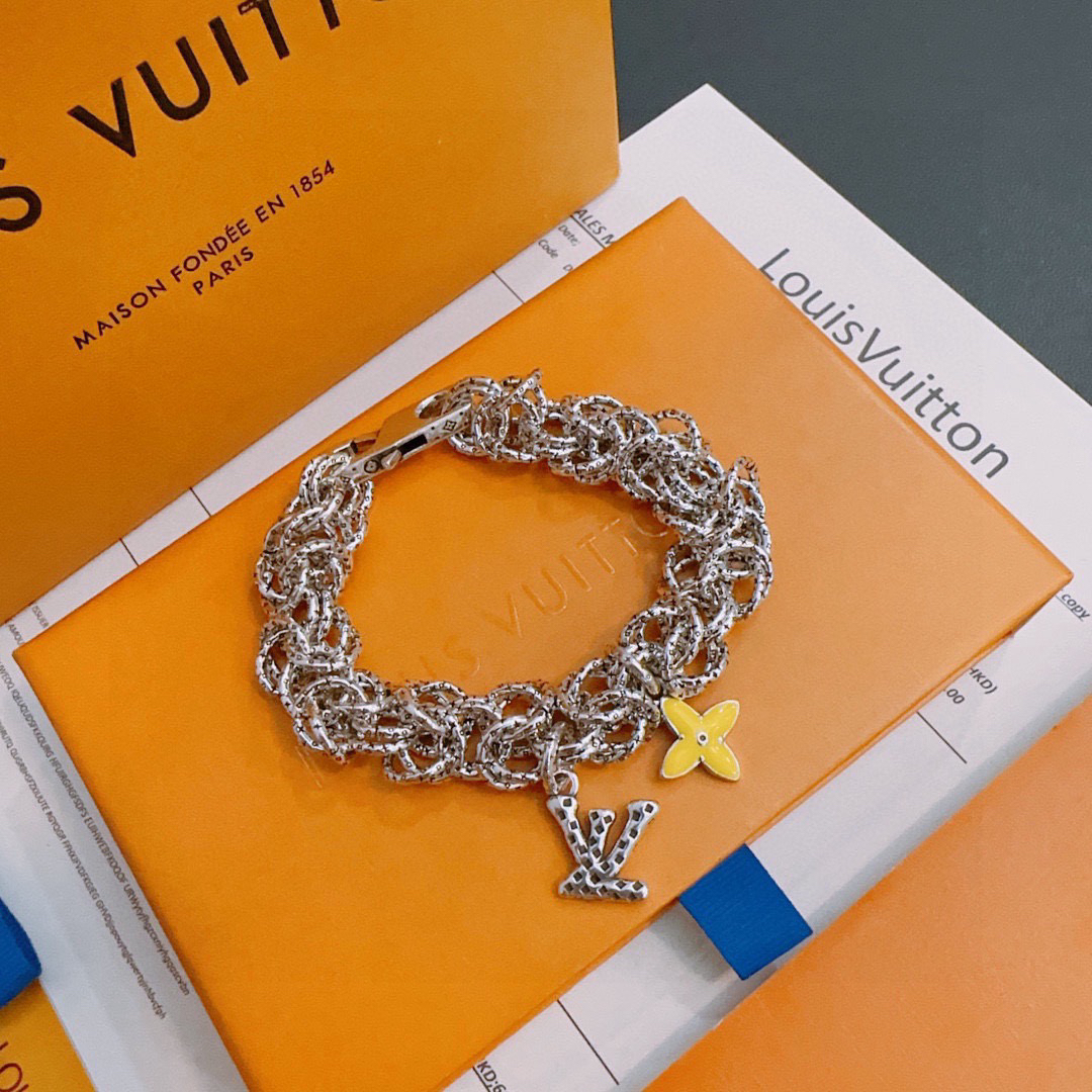 ルイ・ヴィトン「Louis Vuitton」Les Gastons Vuitton Gourmette ブレスレット