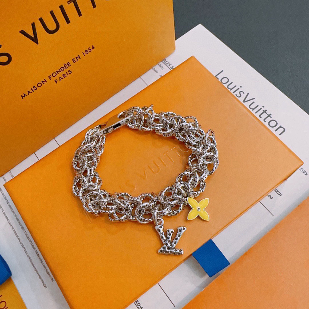 ルイ・ヴィトン「Louis Vuitton」Les Gastons Vuitton Gourmette ブレスレット