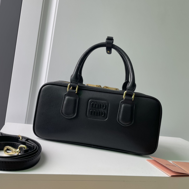 ミュウミュウ「Miu Miu」ボストンボウリングバッグレディースショルダーバッグ