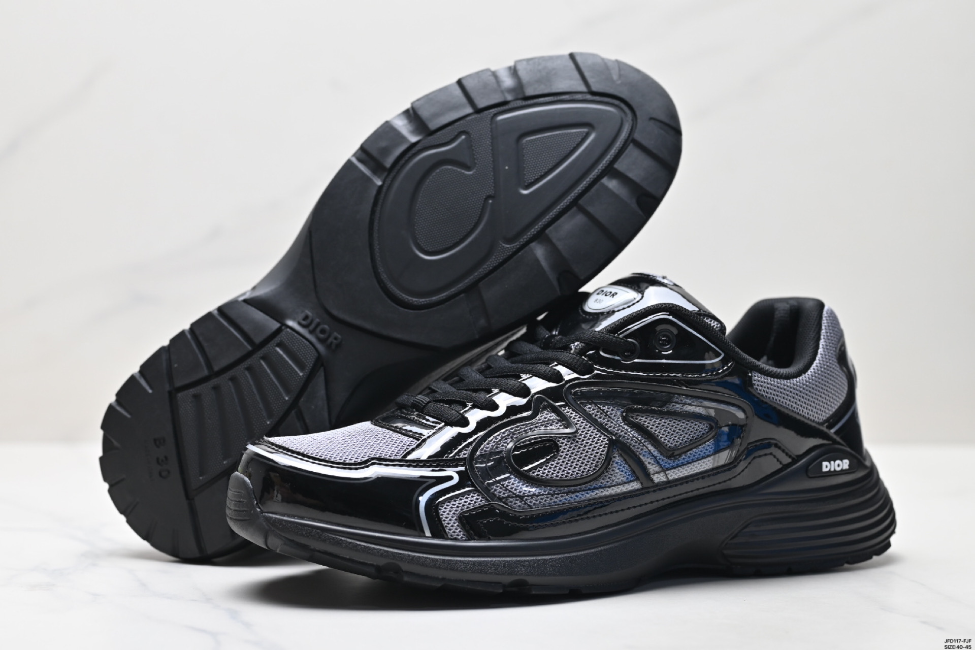 ディオール「Dior」 B30 メッシュ プラットフォーム スニーカー ユニセックス