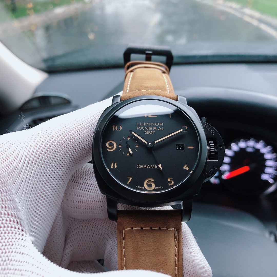 パネライ「Panerai」ルミノール マリーナ 1950 3デイズ GMT オートマティック 44mm