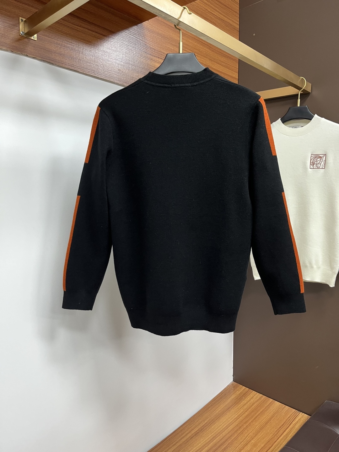 エルメス「Hermès」秋冬メンズクルーネックセーター ストライプ柄