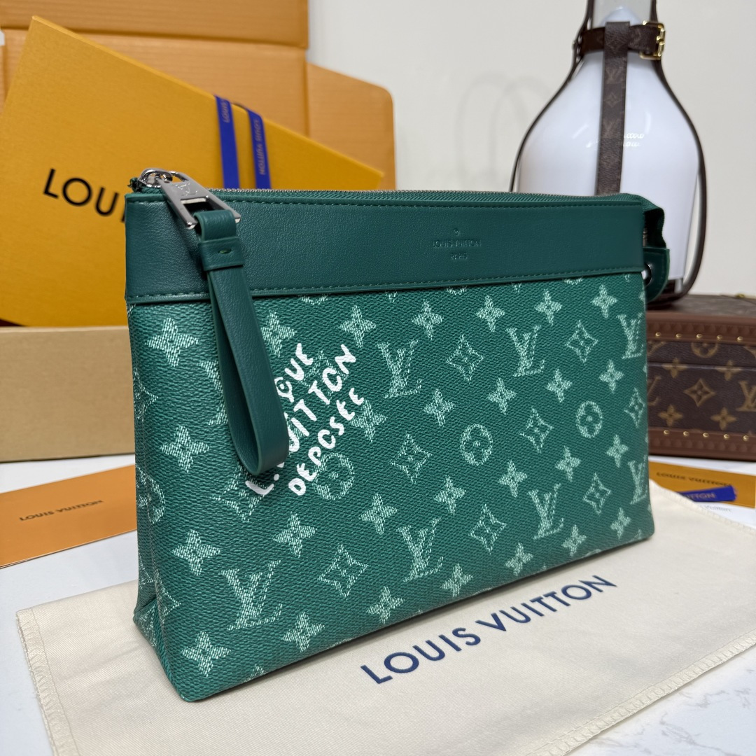 ルイ・ヴィトン「Louis Vuitton」ポシェット ボヤージュ スープル クラッチバッグ