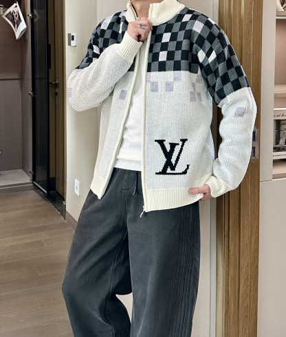 ルイ・ヴィトン「Louis Vuitton」カシミア&ウール混紡 高密度ニット ニット