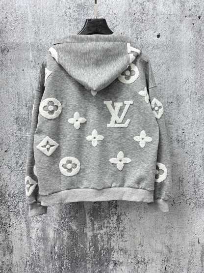 ルイ・ヴィトン「Louis Vuitton」フルジップパーカー ウールンジャケット