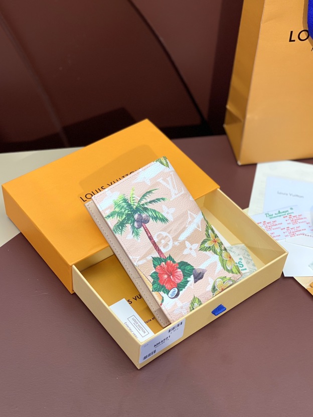 ルイ・ヴィトン「Louis Vuitton」ポルトフォイユ･ブラザ ウォレット「夏の風情プリント」