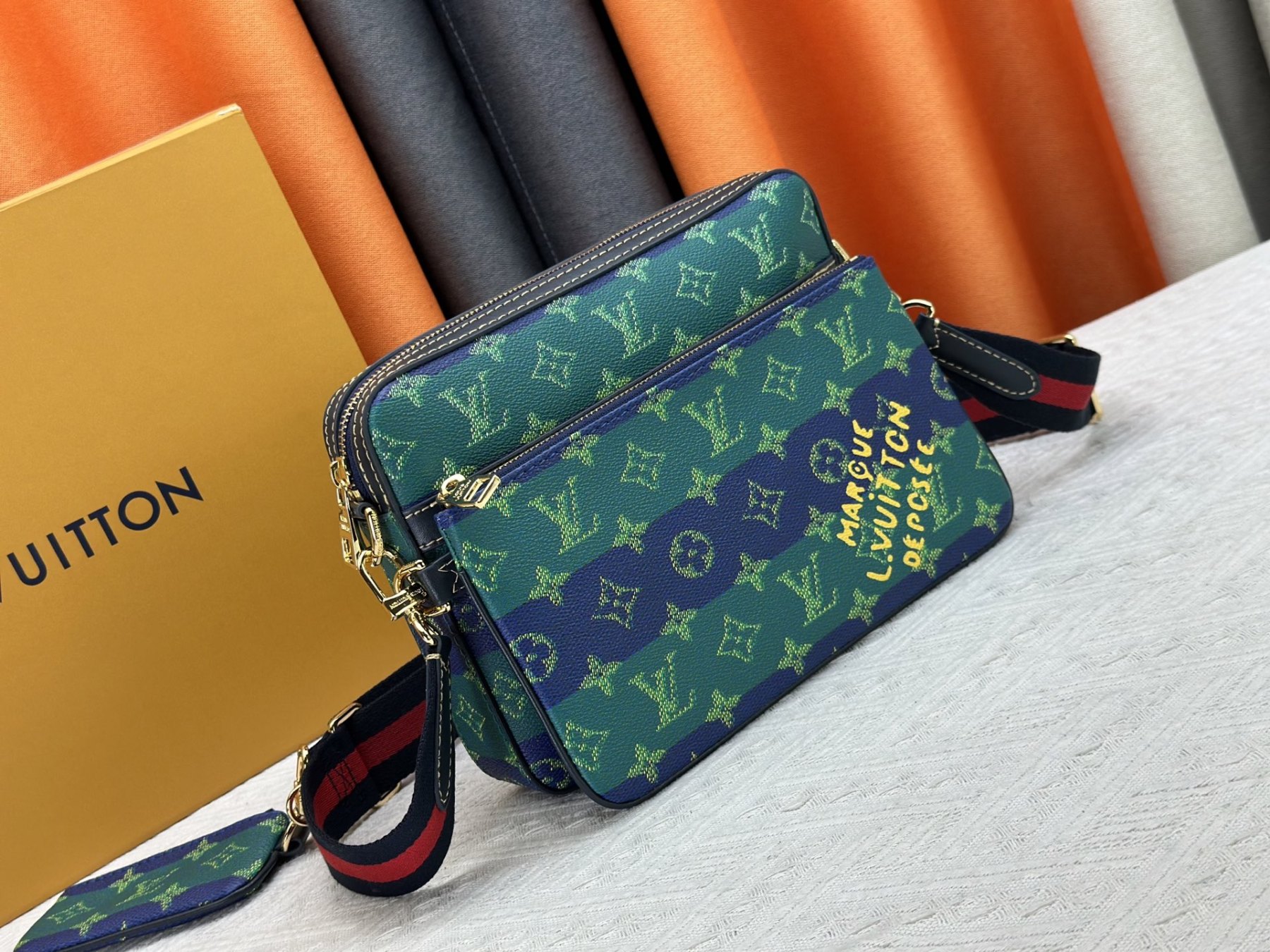 ルイ・ヴィトン「Louis Vuitton」新作 Trio メッセンジャーバッグ