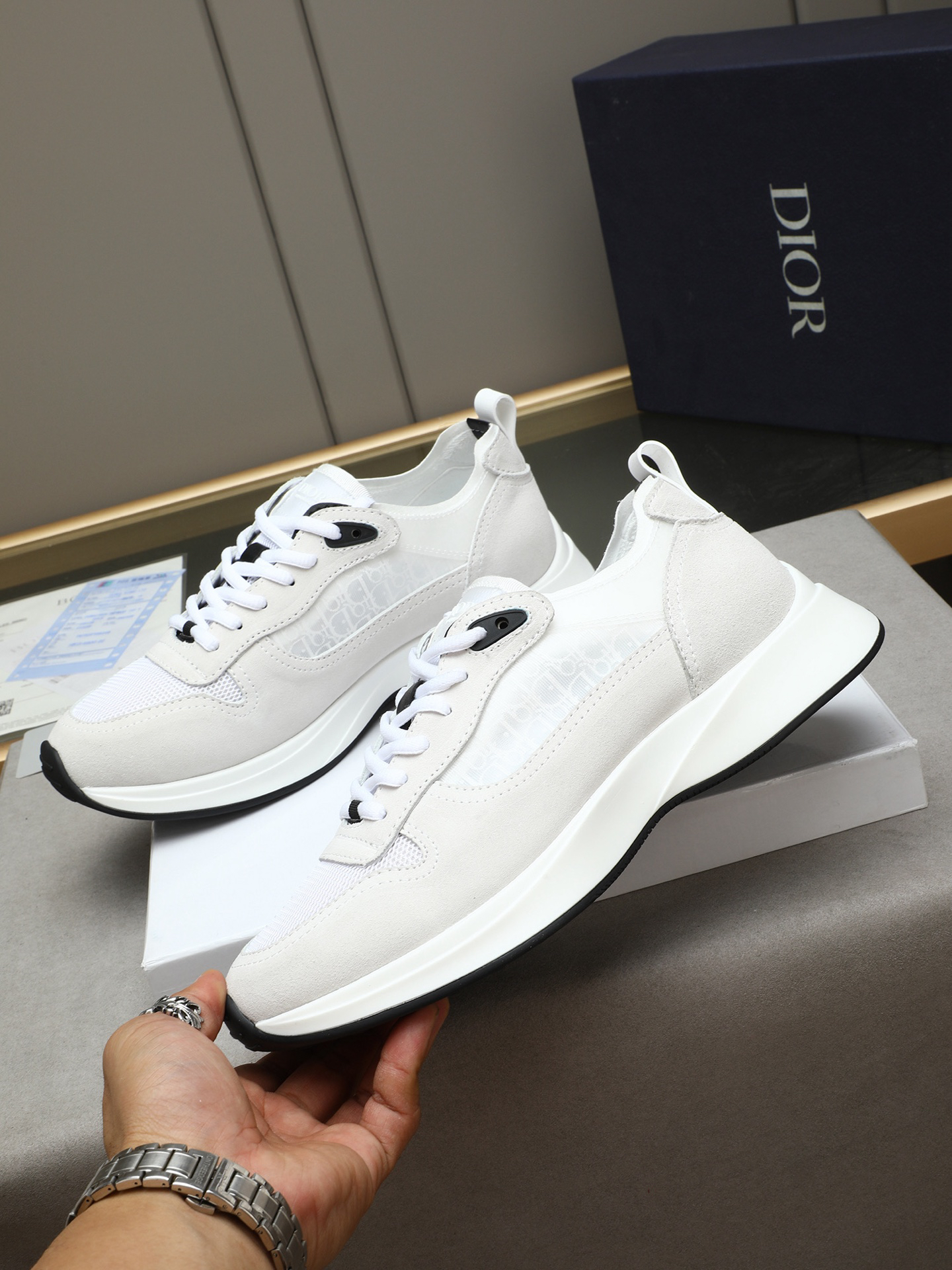 ディオール「Dior」B25 RUNNER メンズ カジュアル スニーカー