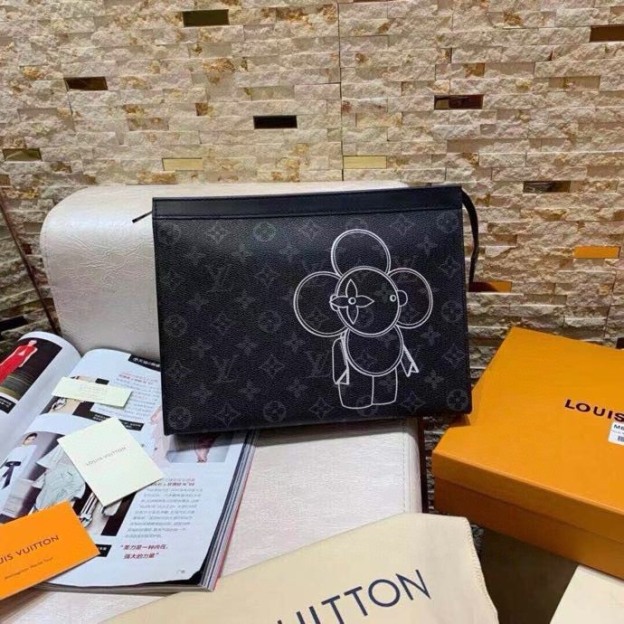 ルイ・ヴィトン「Louis Vuitton」ウォレット+クラッチセット