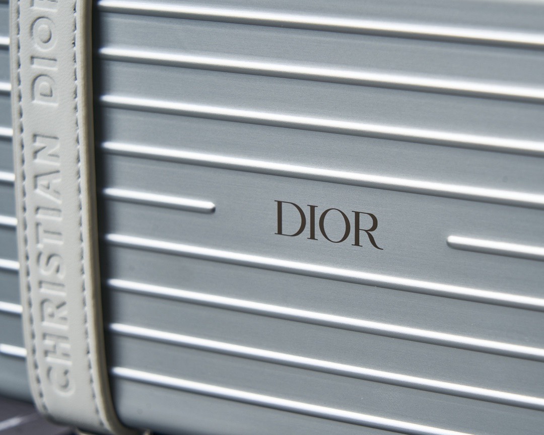 「コラボモデル」DIOR & RIMOWA ミニトランク バッグ