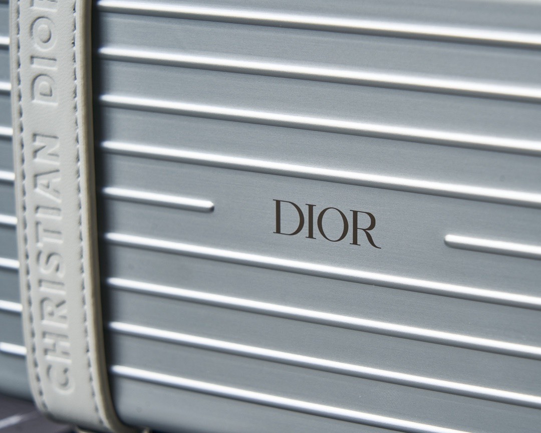 「コラボモデル」DIOR & RIMOWA ミニトランク バッグ