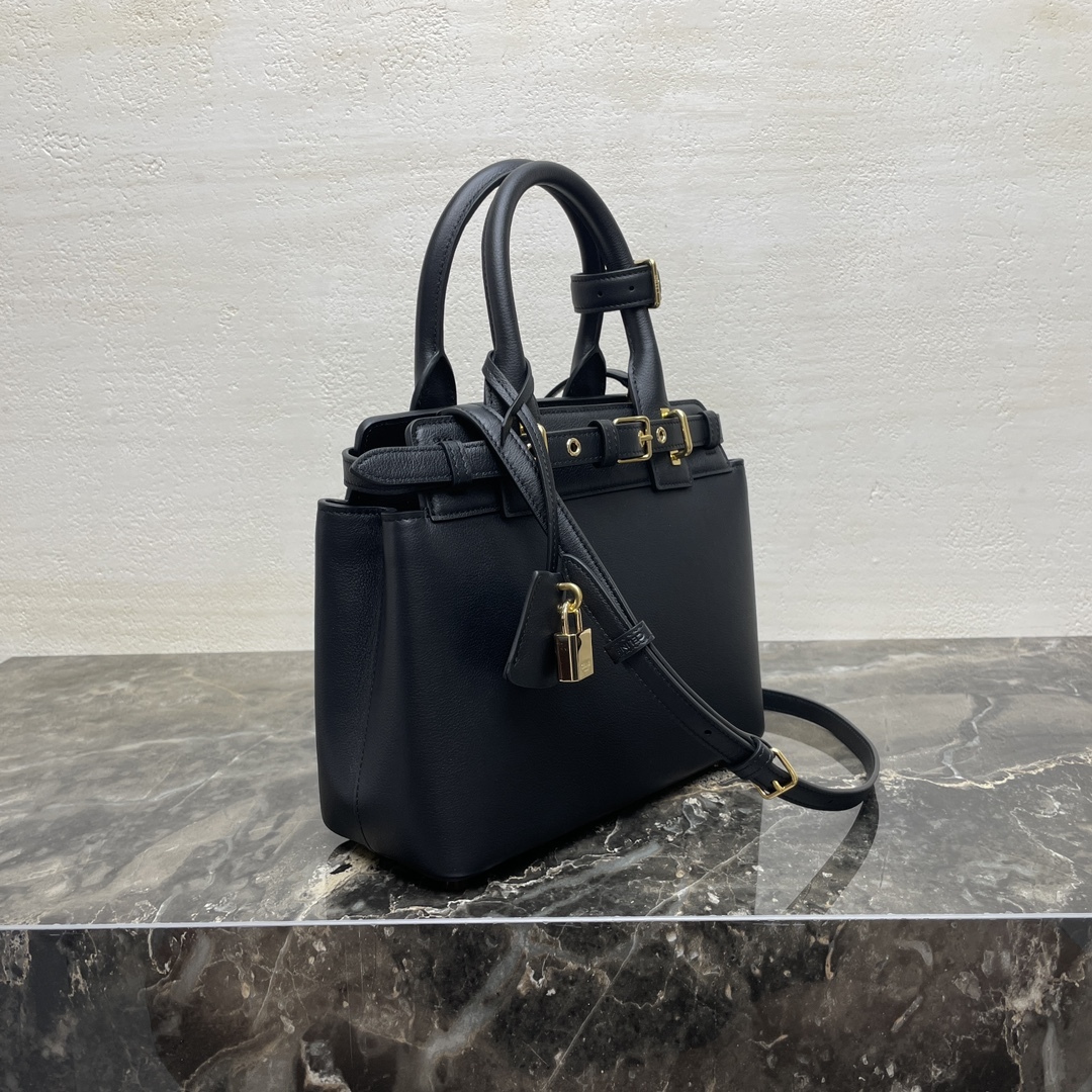 セリーヌ「Celine」CONTI 柔软牛皮革ハンドバッグ