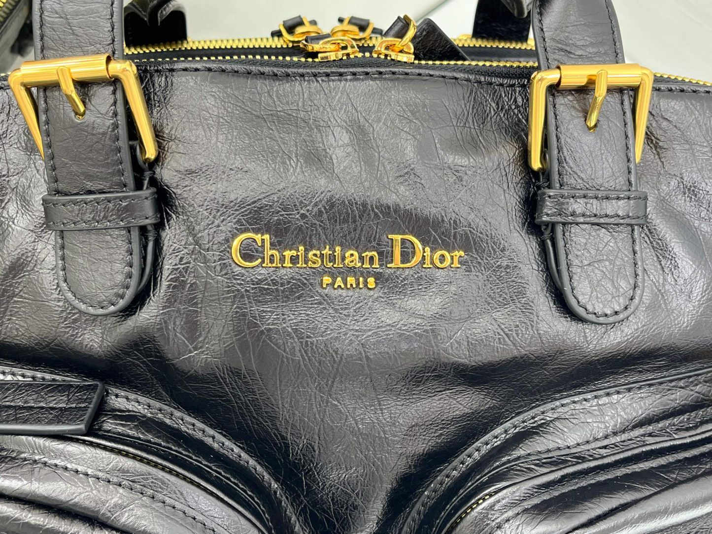 ディオール「Dior」Grand Tour ボウリングバッグ