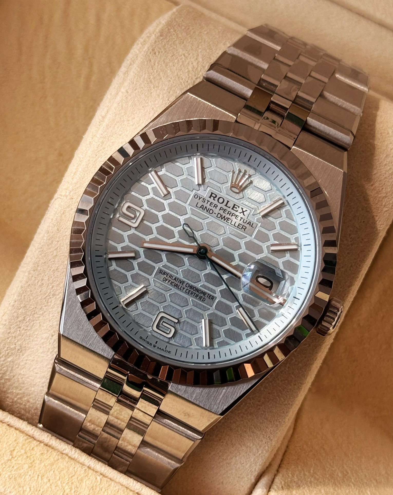 ロレックス「Rolex」ランドウェラー 40mm オイスターケース クロノメーター