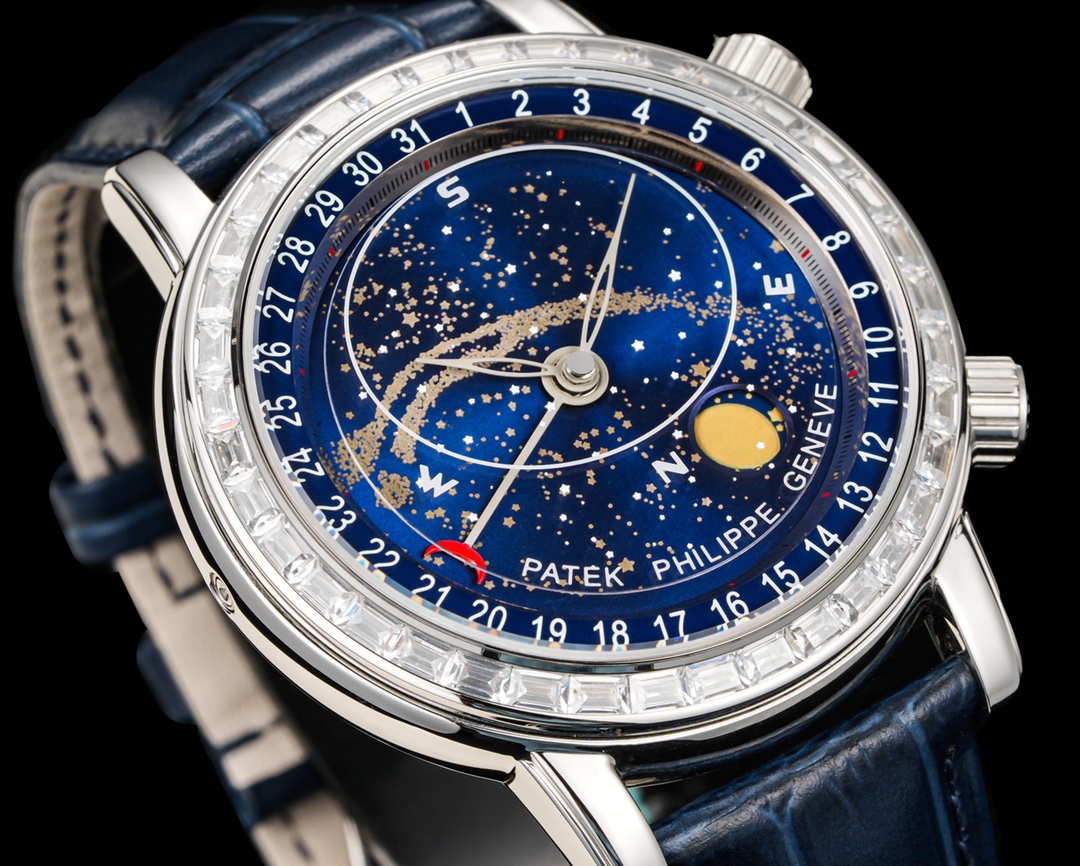 パテック・フィリップ「Patek Philippe」スーパーコンプリケーション 6104G-001 腕時計 44mm